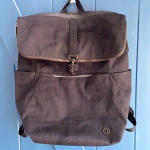 🍋Lululemon black “Go Wild” backpack